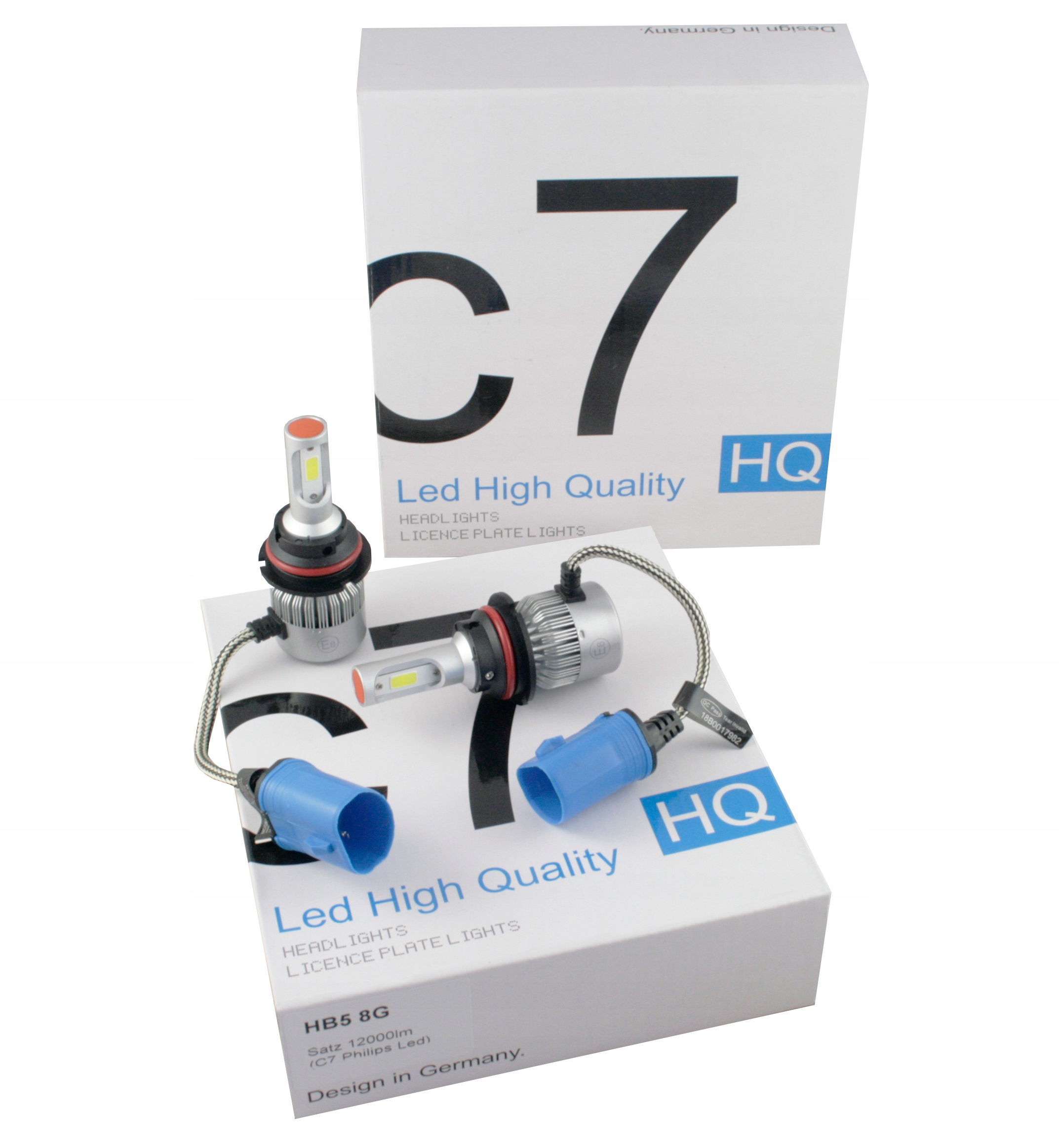 2x ŻARÓWKA LED HB5 12000lm 6000K ZES COB CANBUS HB5 G8 za 89,90 zł z ...