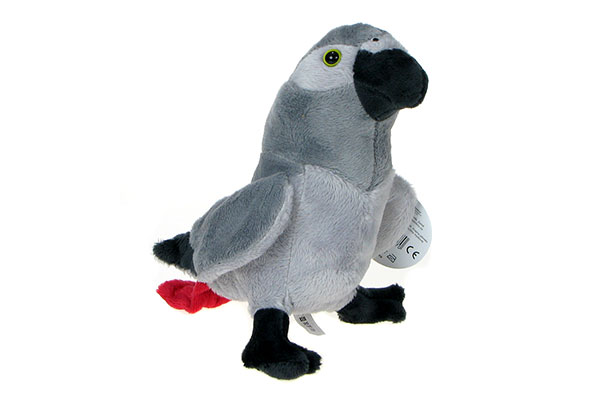 

Zoo: maskotka Papuga szara Żako 17cm 69570