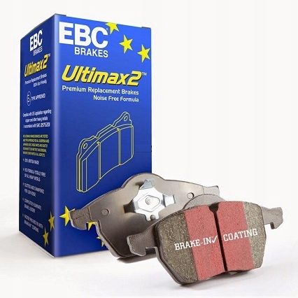 Гальмівні колодки EBC Ultimax MAZDA 6 GJ 2012-2018 DPX2287