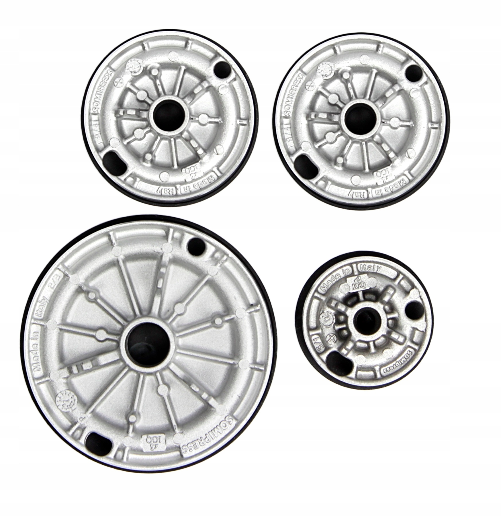 Palnki Palnik Kuchni Amica Somi Komplet 4 szt