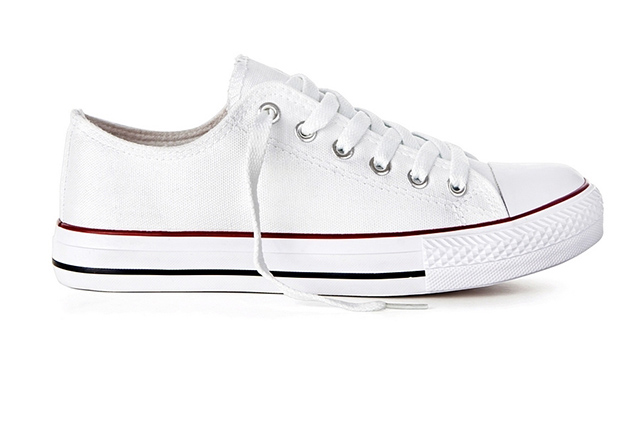 Buty sportowe Trampki damskie BIAŁE Tenisówki Rozmiar 38