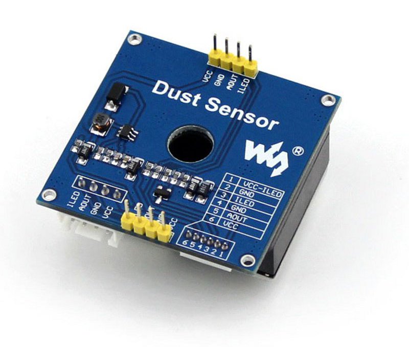 Купить Датчик пыли, дыма и чистоты воздуха ARDUINO: отзывы, фото и ...