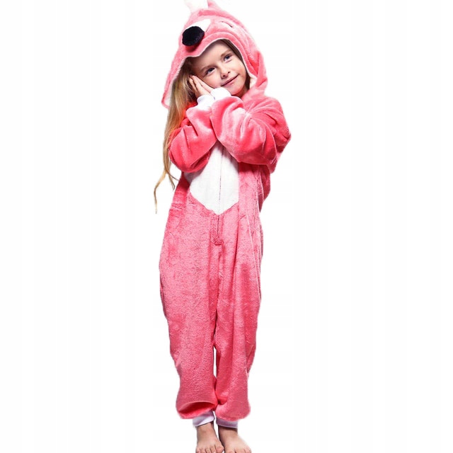 

Flaming 4-6 lat Piżama Kigurumi Strój 114cm onesie