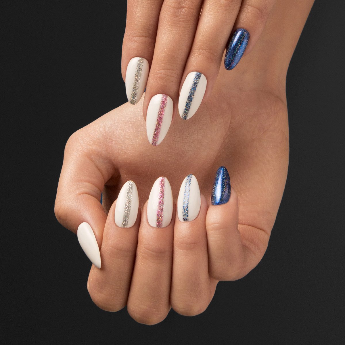 SEMILAC - PYŁEK - FLASH HOLO BLUE 691 Marka Semilac