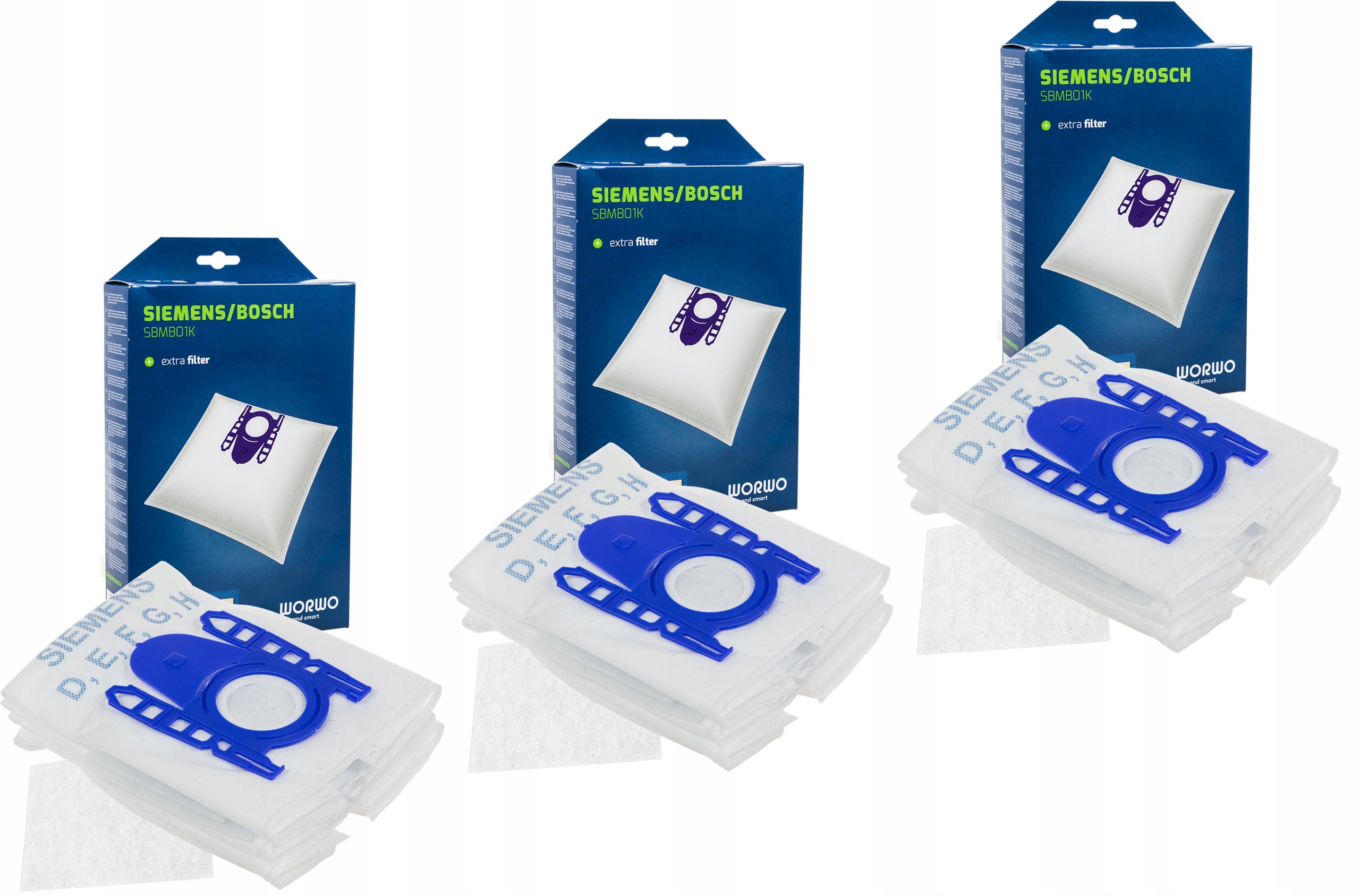 МЕШКИ ДЛЯ ПЫЛЕСОСА BOSCH-SIEMENS ТИП G H GL-30 12ШТ