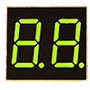 

Art Nowe Led 2 Cyfry 0,36"=9mm Green W.Anoda