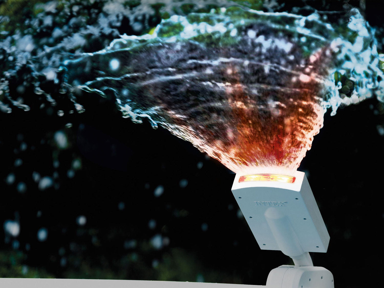 KOLOROWY SPRYSKIWACZ LED FONTANNA INTEX 28089 Kod producenta 28089