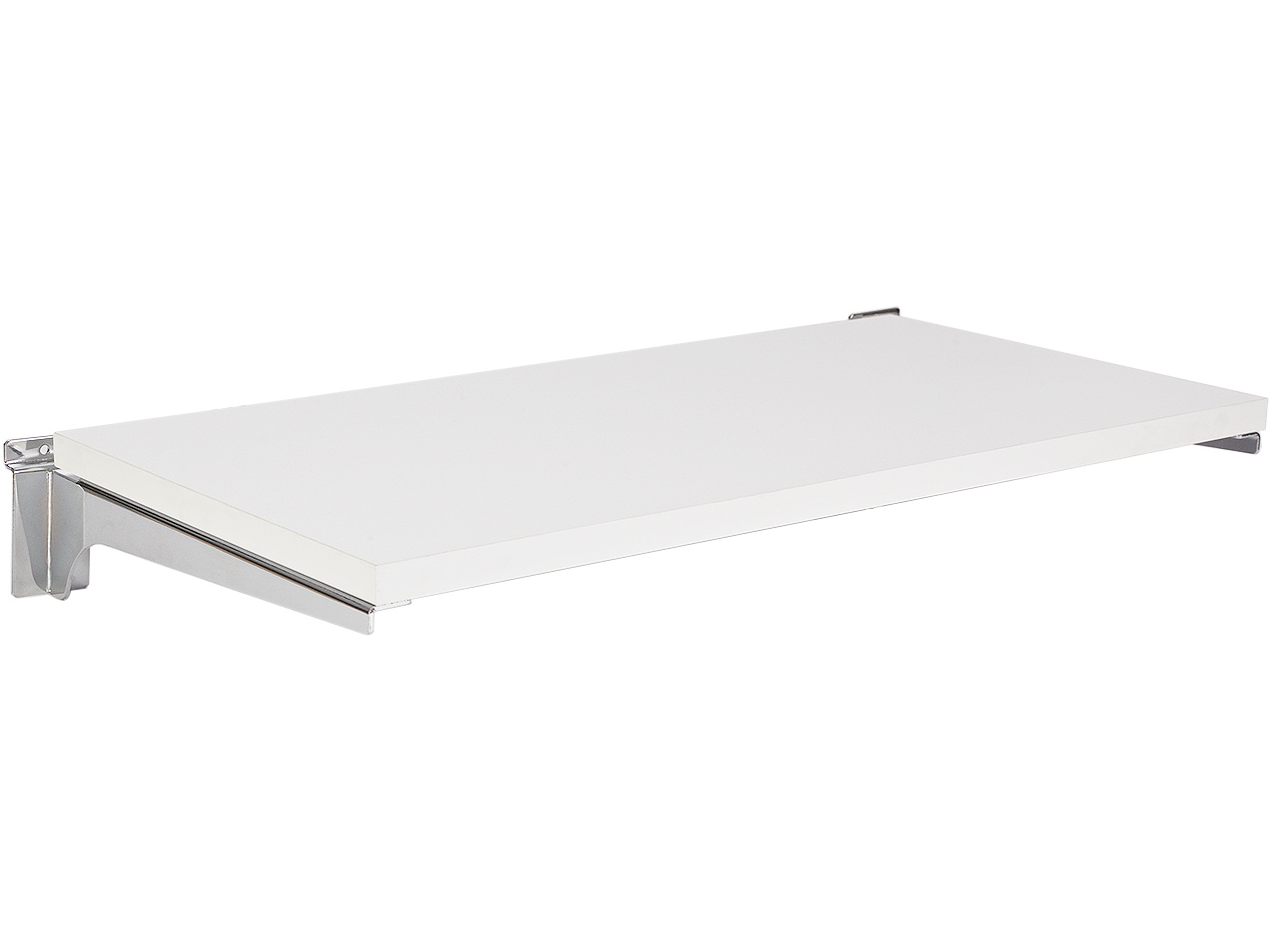 

Półka 60cm x 30cm kpl. Wsporników Slatwall b1