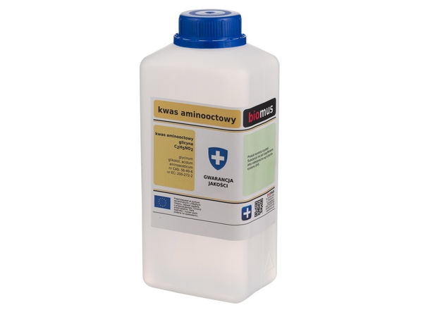 

Kwas Aminooctowy Glicyna czysty 1kg Biomus