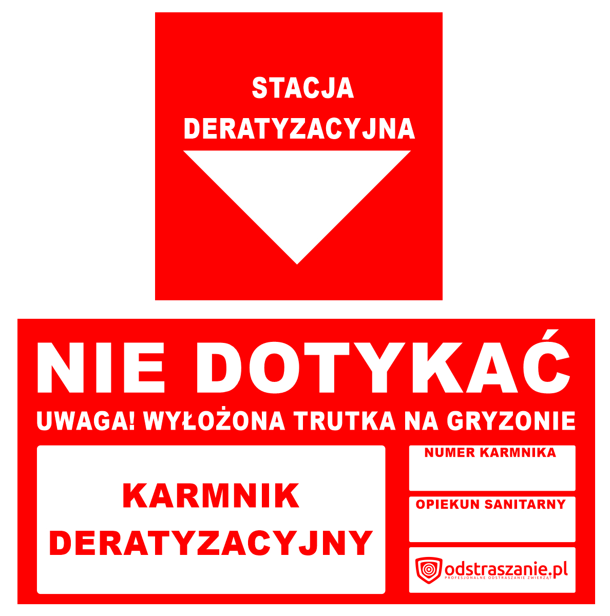 

Naklejka Na Ścianę I Karmnik Deratyzacyjny