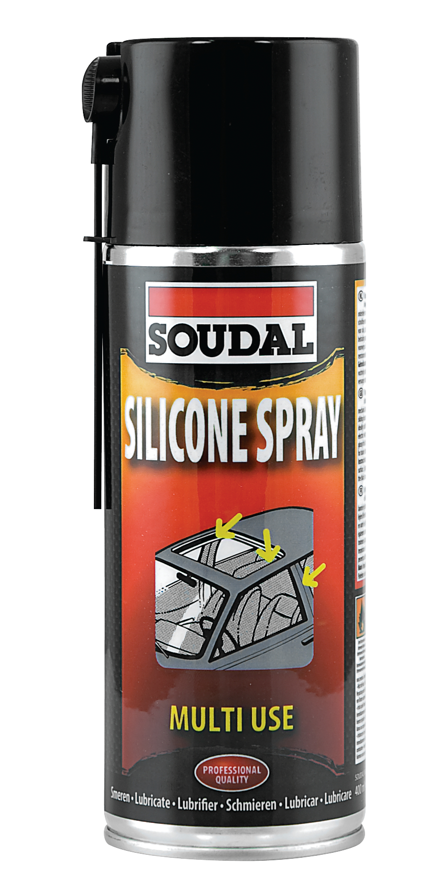 

Soudal Silicone spray smarująco-zabezpieczający