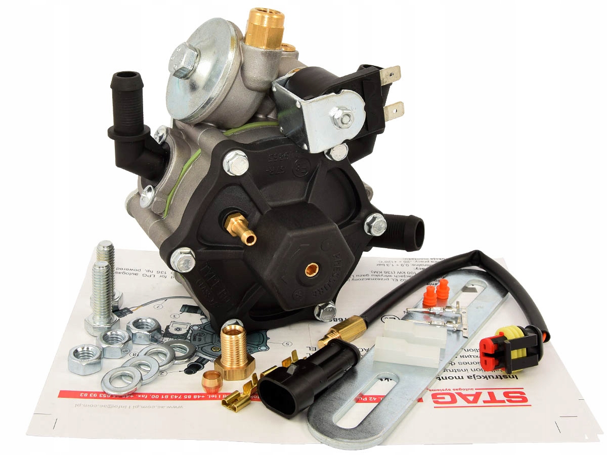 REDUKTOR AC STAG R02 EL 136KM ZINTEGROWANY FILTR