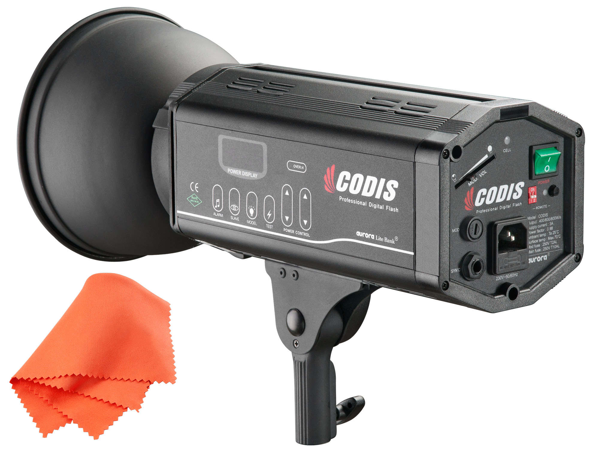 Aurora Codis 600Ws studiová lampa