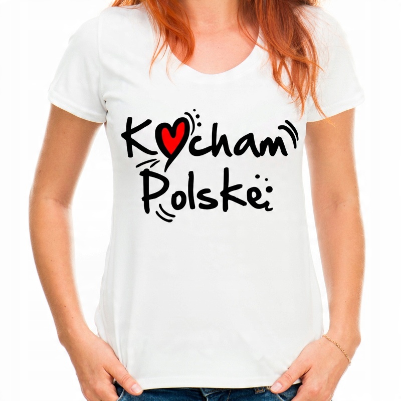 

Koszulka Polska I love Poland Kocham Polskę Hq -L