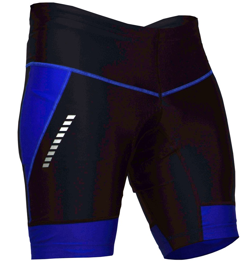 Spodenki Rowerowe Męskie Kolarskie Na Rower Z Wkładką Coolmax Odblaskowe XL