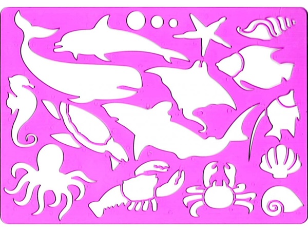 

Szablon do rysowania Koh-i-noor Ocean 9820/3