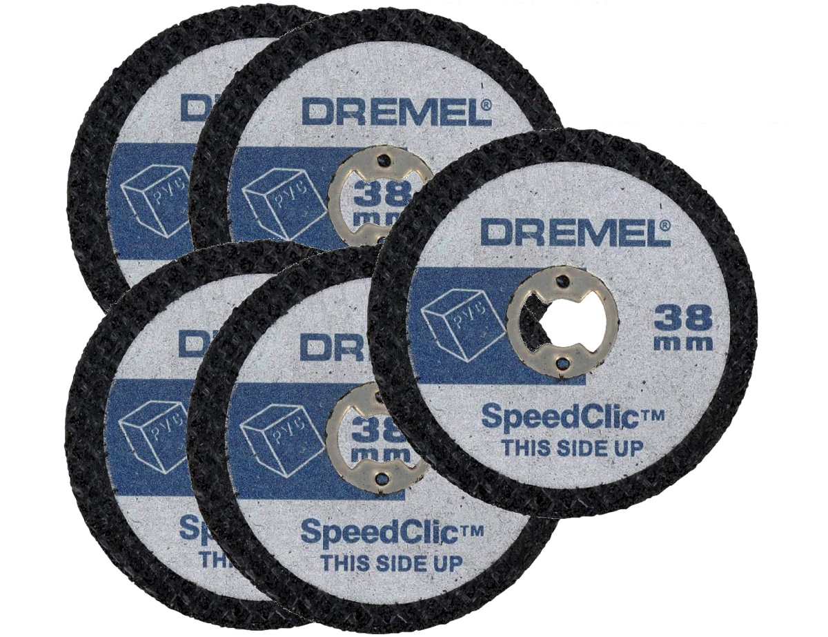 

5 Tarcz Do Plastiku 38mm SC476 Ez SpeedClic Dremel