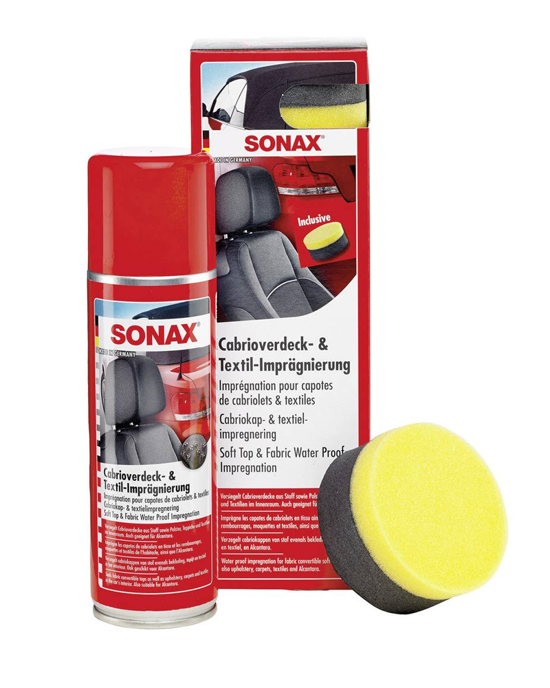 

Sonax impregnat do dachów i tapicerki cabrio 300ml