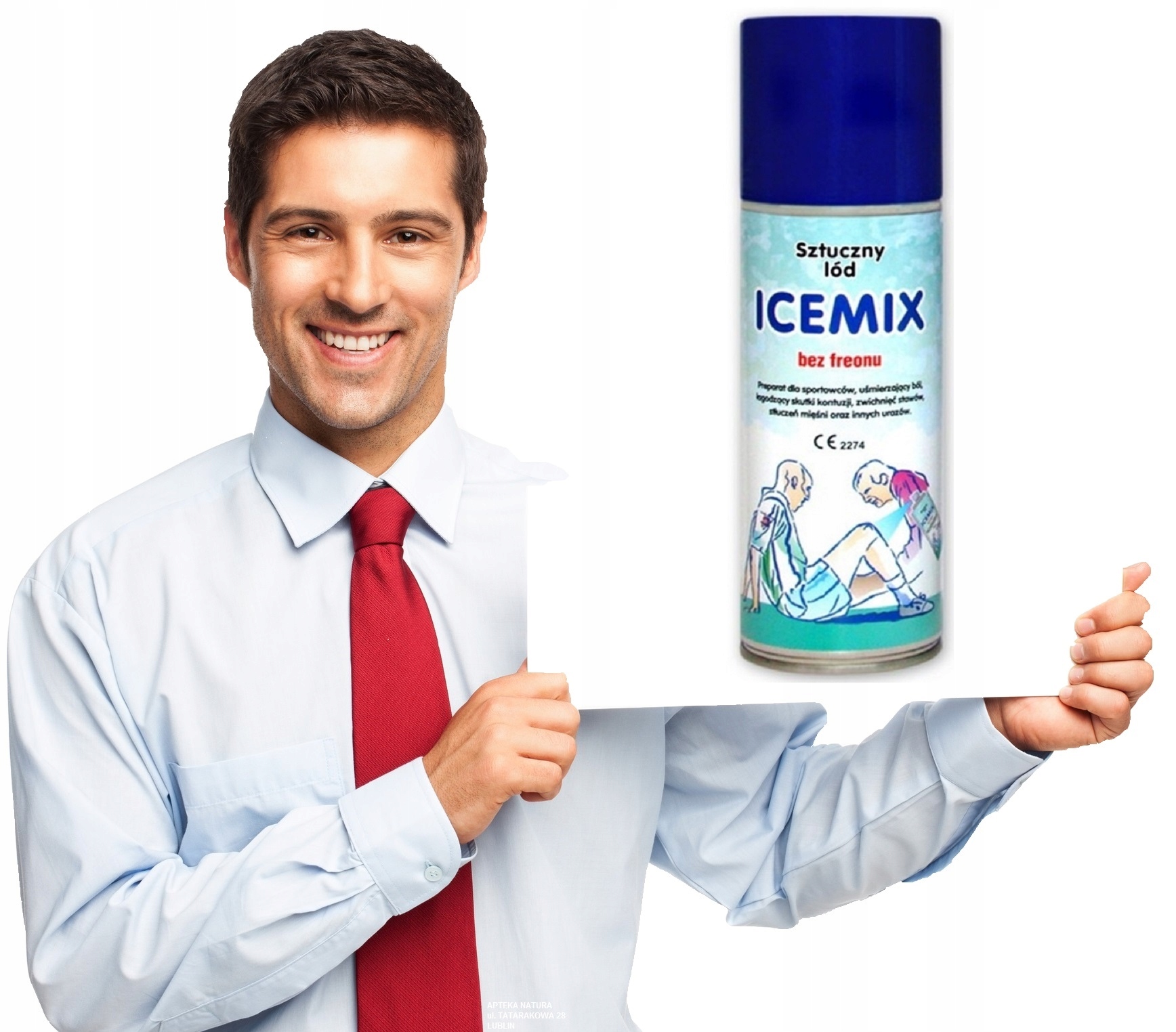 

Spray Chłodzący Icemix Lód Sztuczny 400ML Zmrażacz