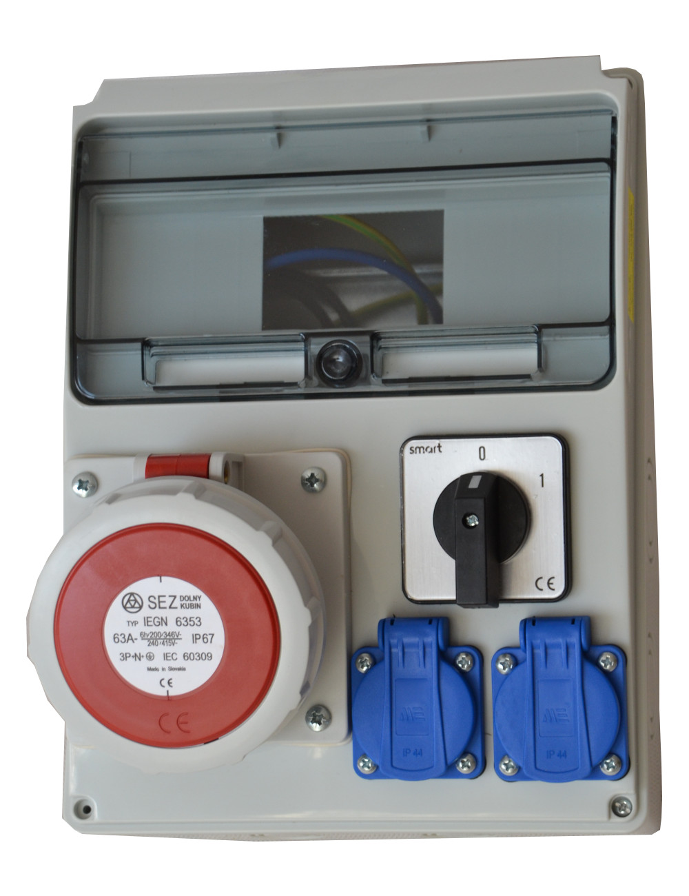 Elektrický stavební rozvaděč C6301 výl. 0-1