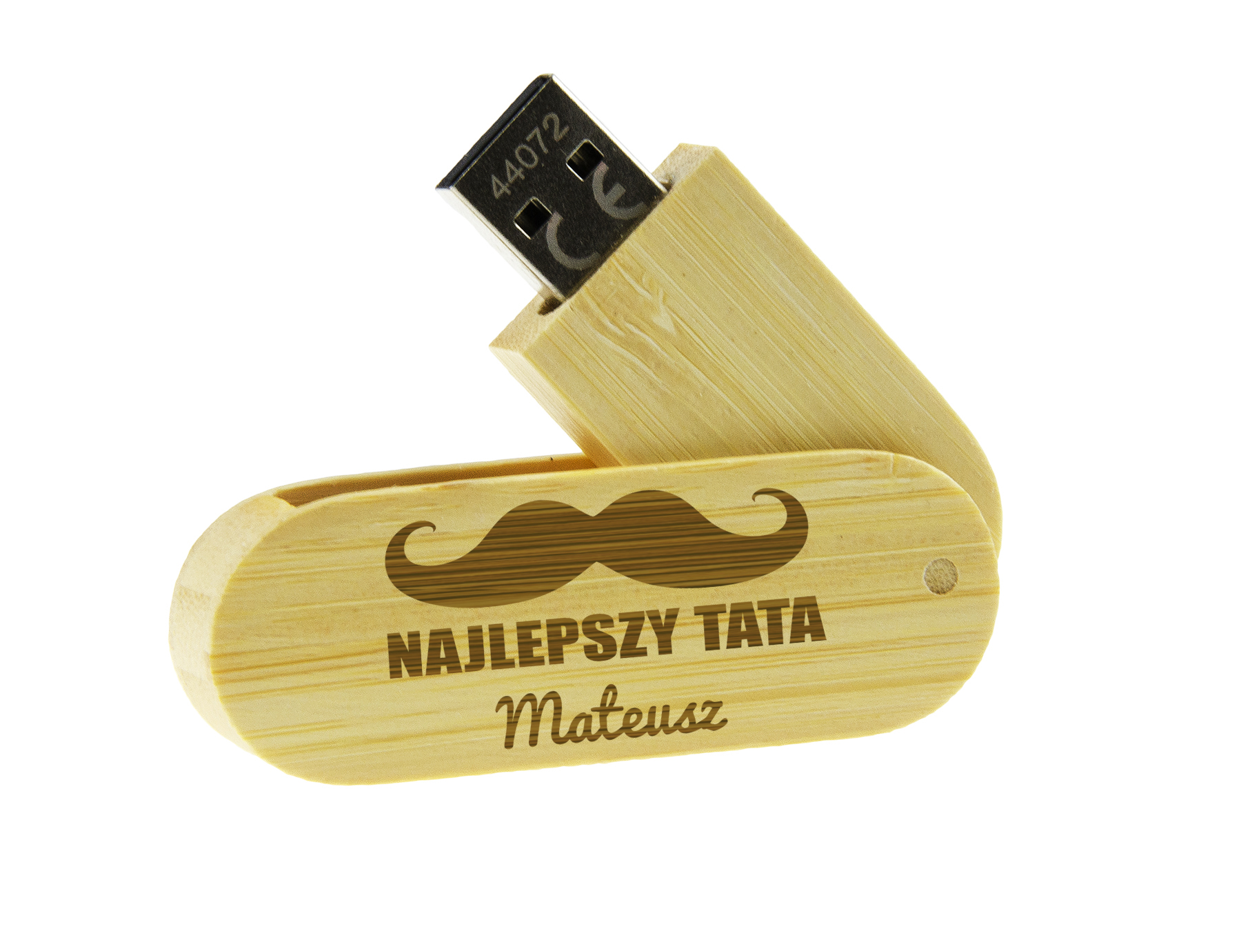 

Pendrive Pamięć Usb Dla Taty Grawer 16GB + Imię