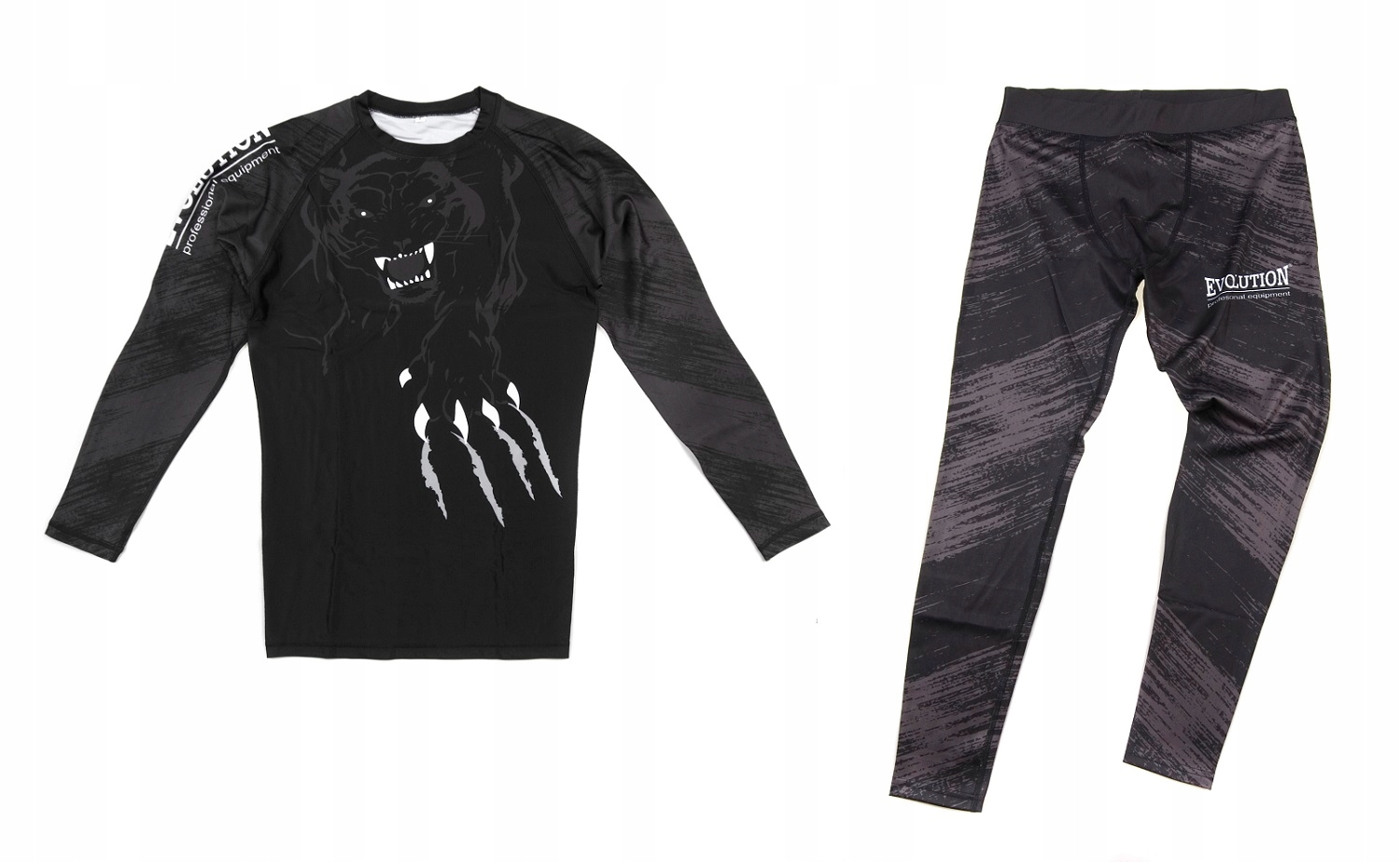 

Męski Zestaw Rashguard Koszulka Spodnie Mma r. M