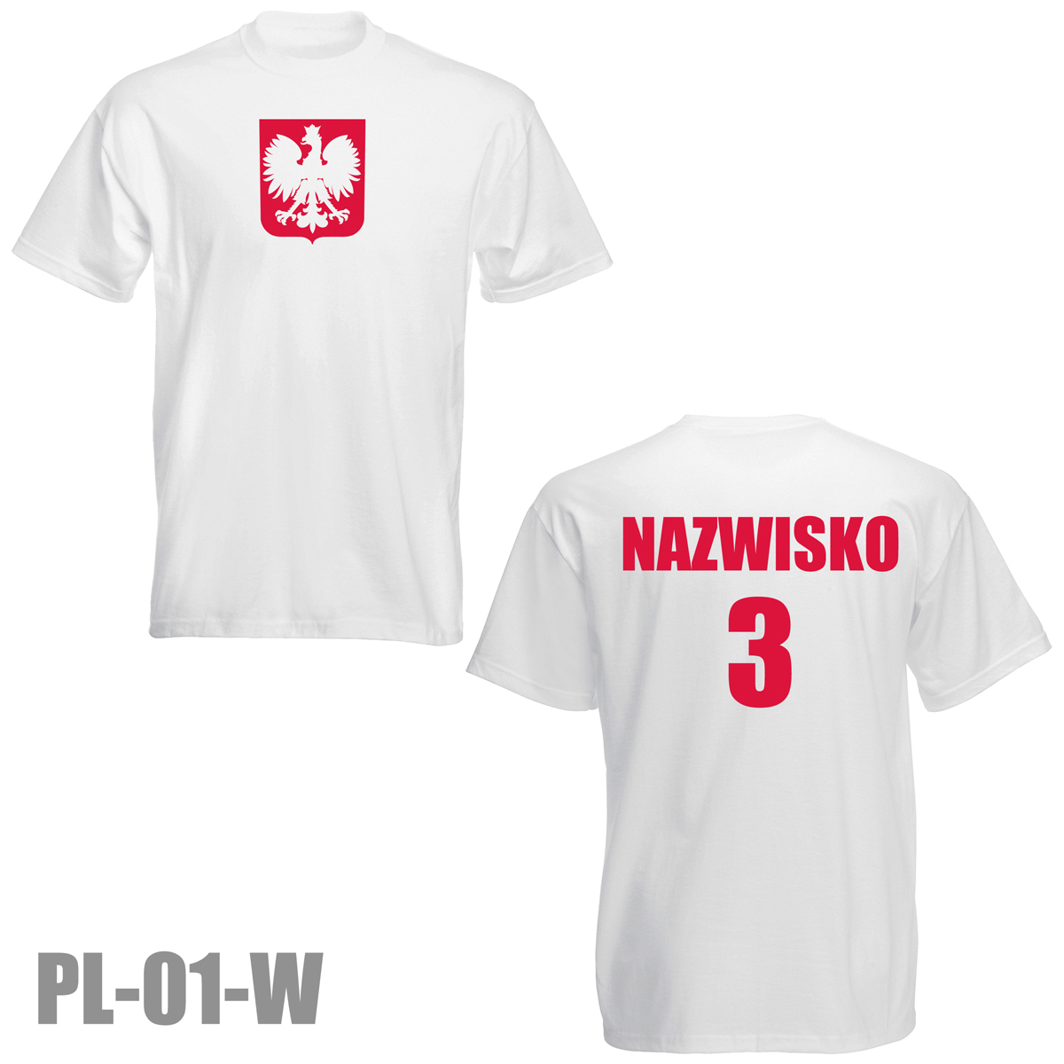 Koszulka Piłkarska -/ Indywidualna -/ IMIĘ i NUMER Rozmiar XL