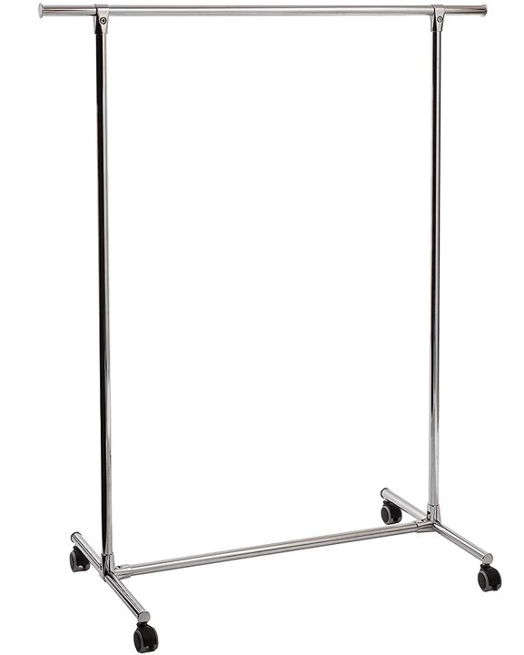 STOJAK 1,2M WIESZAK UBRANIOWY NA KÓŁKACH NOWOŚĆ c1 Materiał metal