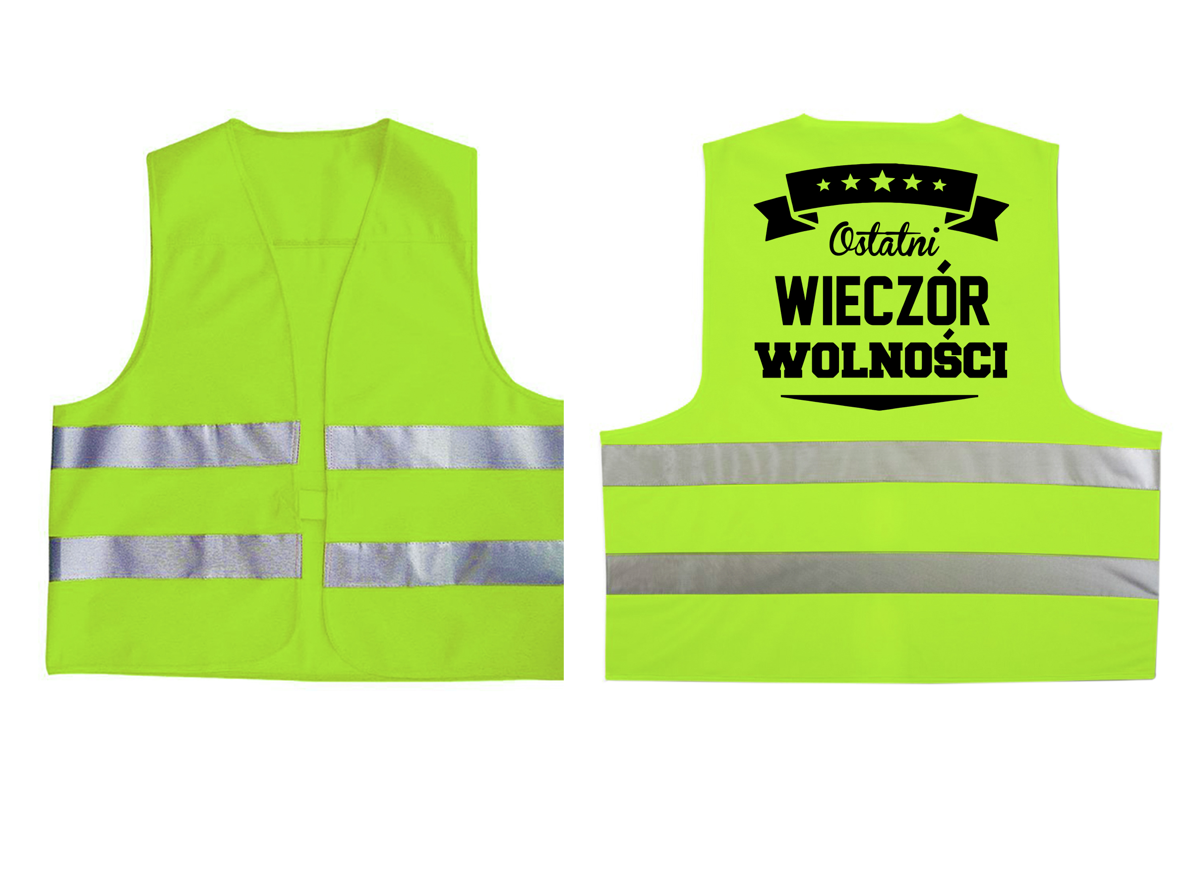 

Kamizelka Odblaskowa Na Wieczór Kawalerski