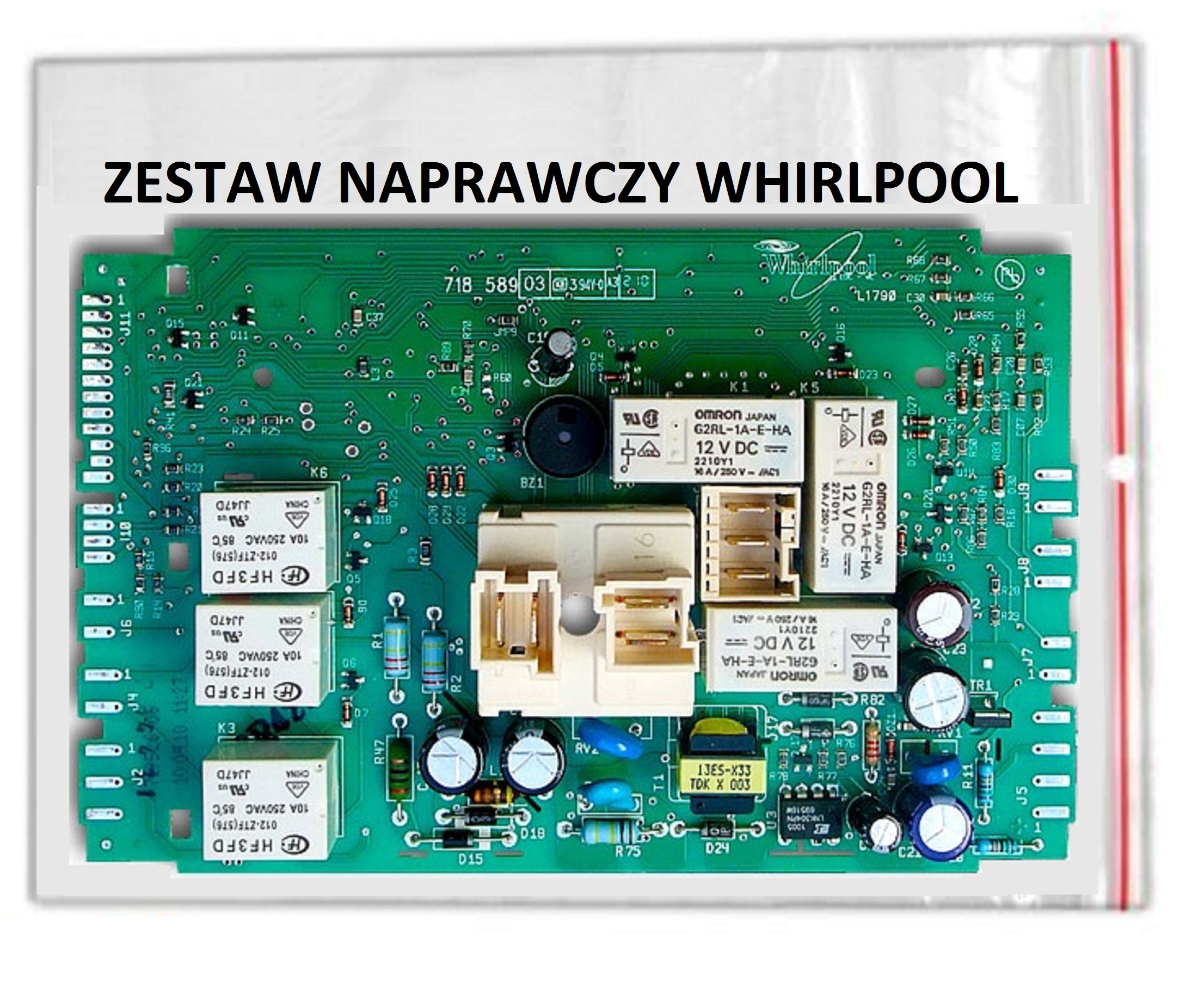 Elektronik Steuerungsreparatur Bauknecht Whirlpool L1373 L1782 L1790 L1799 L2158 