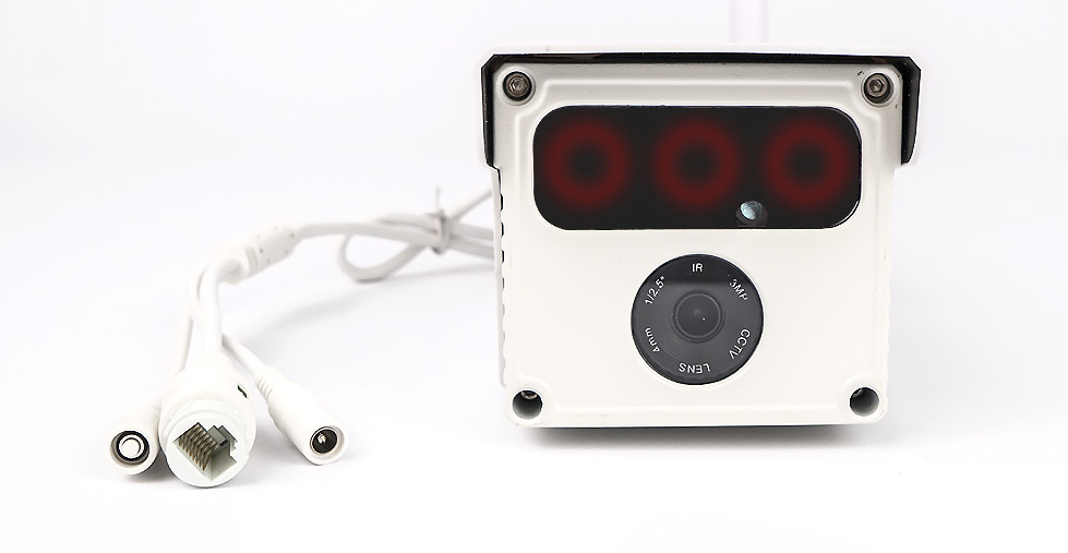 KAMERA IP ZEWNĘTRZNA MONITORING ONLINE WiFi HD 3MP Szerokość produktu 17 cm