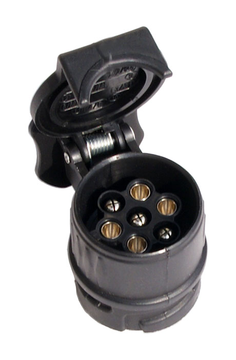 

Gniazdo Wtyk adapter przyczepki przyczepy 13/7 pin