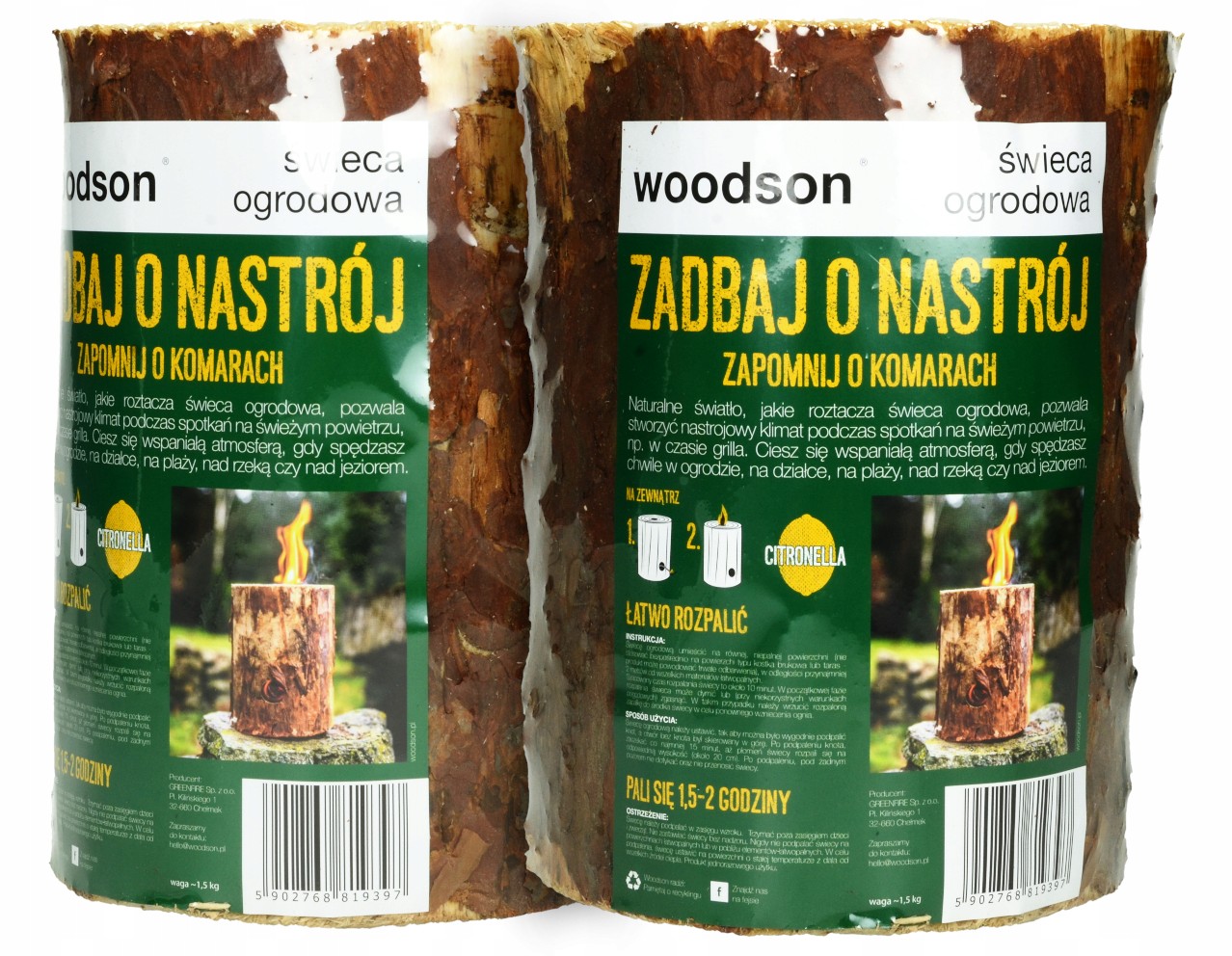 

2x Odstraszacz Pochodnia Na Komary Do Ogrodu