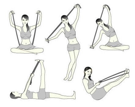 Guma z oporem crossfit taśma rehabilitacyjna 2,5m Model tasma