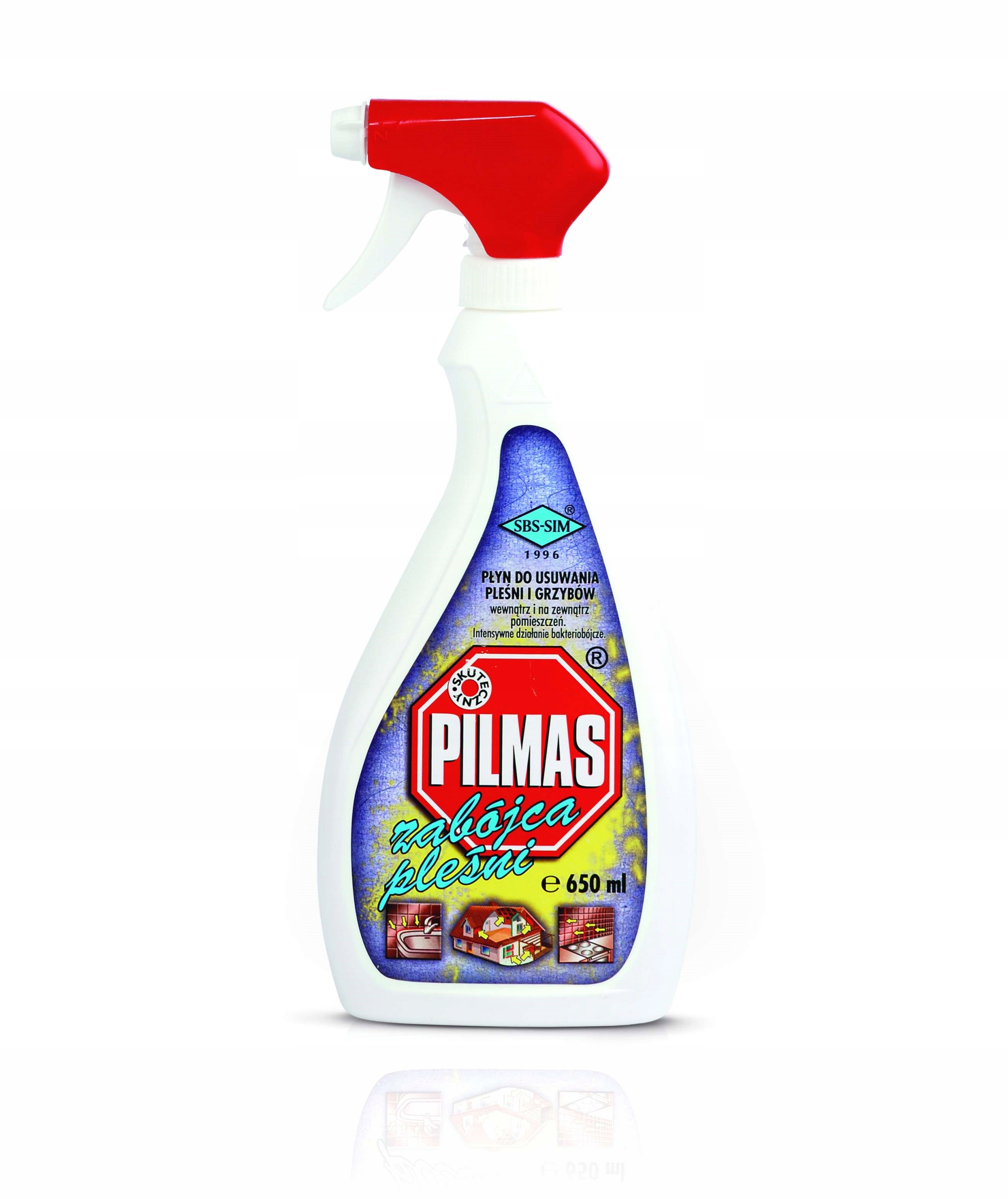 

Pilmas preparat płyn na pleśń grzyby mchy 650ml