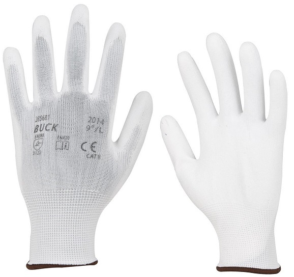 Она родила ему хура Бак Белый Рабочие Перчатки с Покрытием PU р. 6