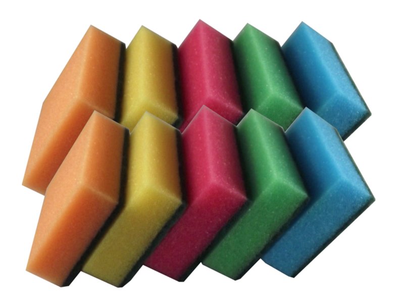 

Gąbki Kuchenne midi gąbka zmywak do naczyń 10szt.