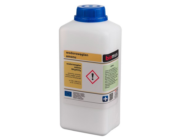 

Wodorowęglan Amonu Amoniak czysty 1kg Biomus