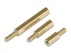 

Dystans tuleja mosiężna 12mm M4 gwint W/z x10szt