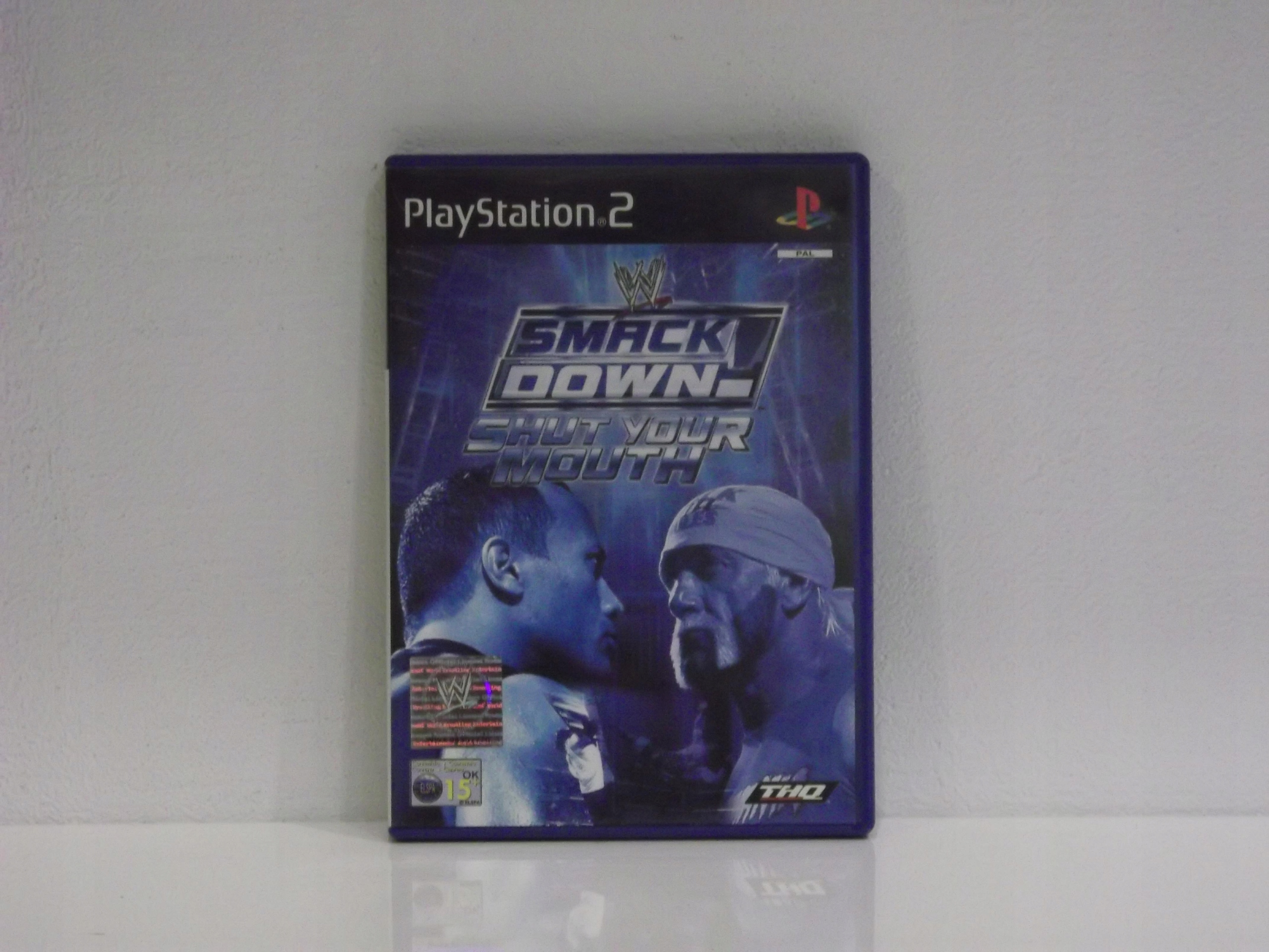 SMACKDOWN SHUT YOUR MOUTH PS2 Platforma PlayStation 2 (PS2)