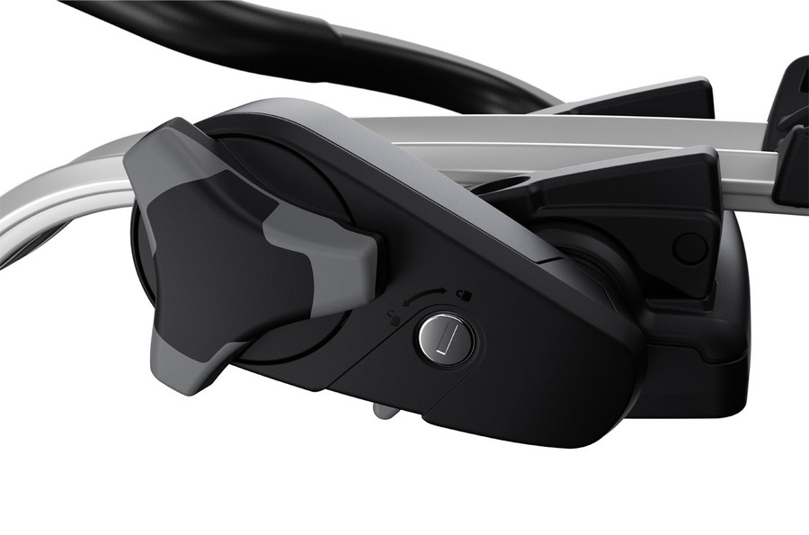 3x Uchwyt rowerowy na dach THULE 598 ProRide Model Proride 598 srebrny