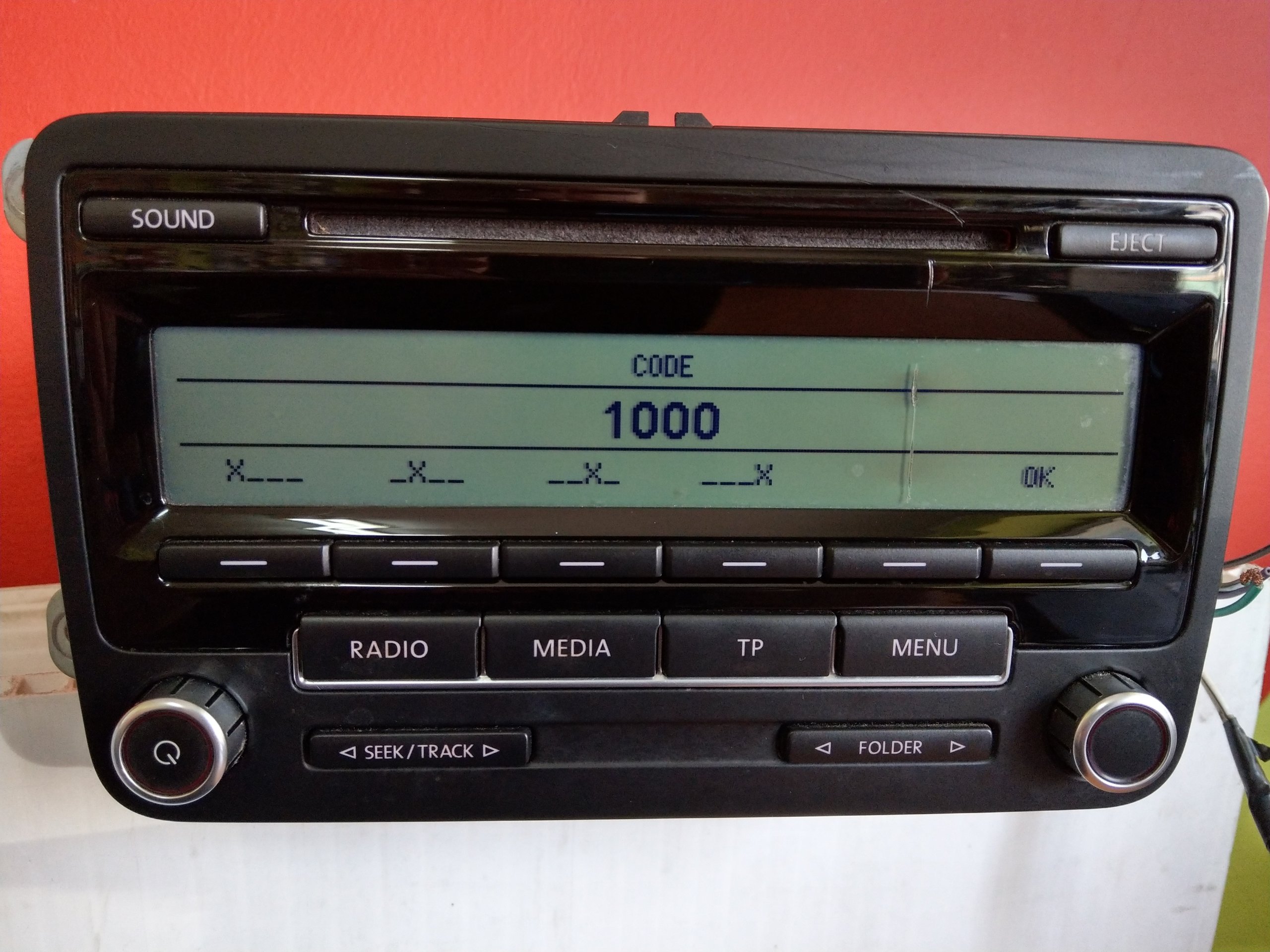 rcd310 radio vw cd mp3 golf 5 passat b7 b6 polo 7290837693