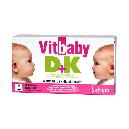 Vitbaby Dk Witamina Dla Niemowląt 30 Twist Off