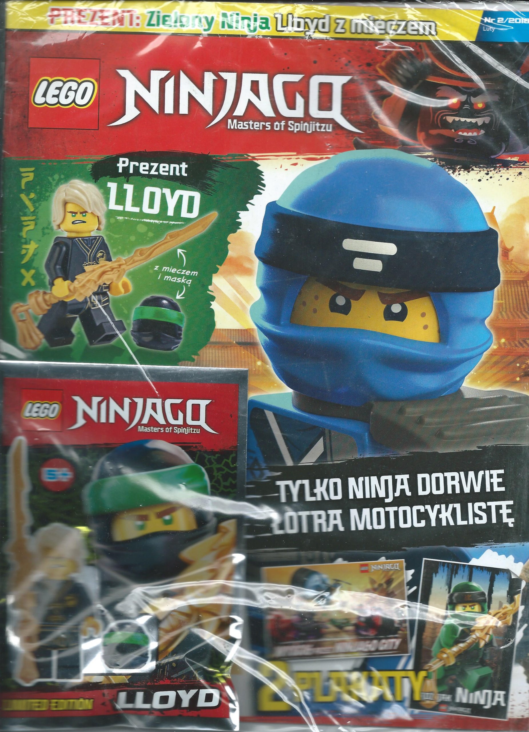 Lego Ninjago Figurka Lloyd Z Czasopismen Nr 22018 7369941197