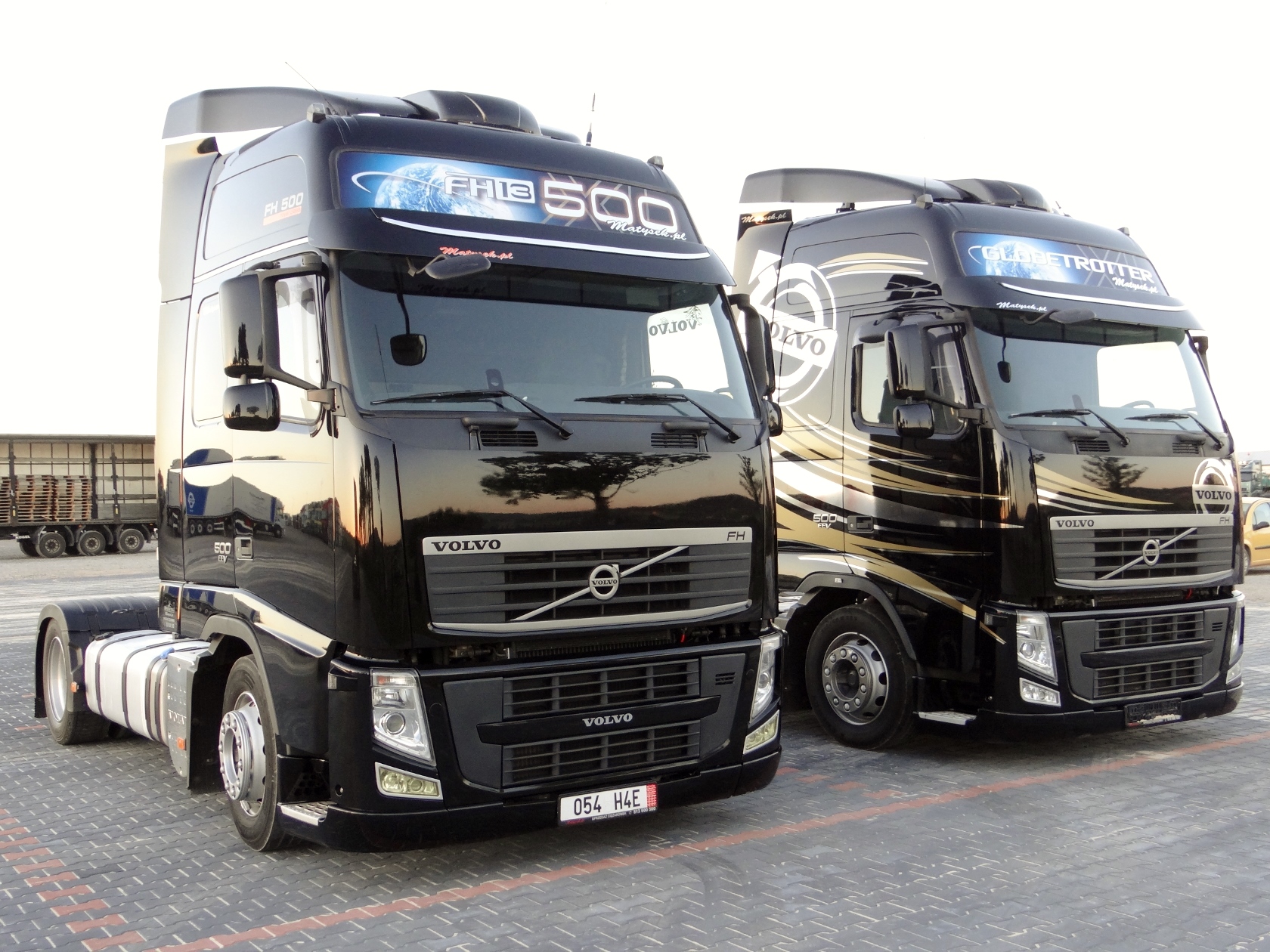 VOLVO FH 500 / LOW DECK / EEV / BLACK EDITION/ FUL