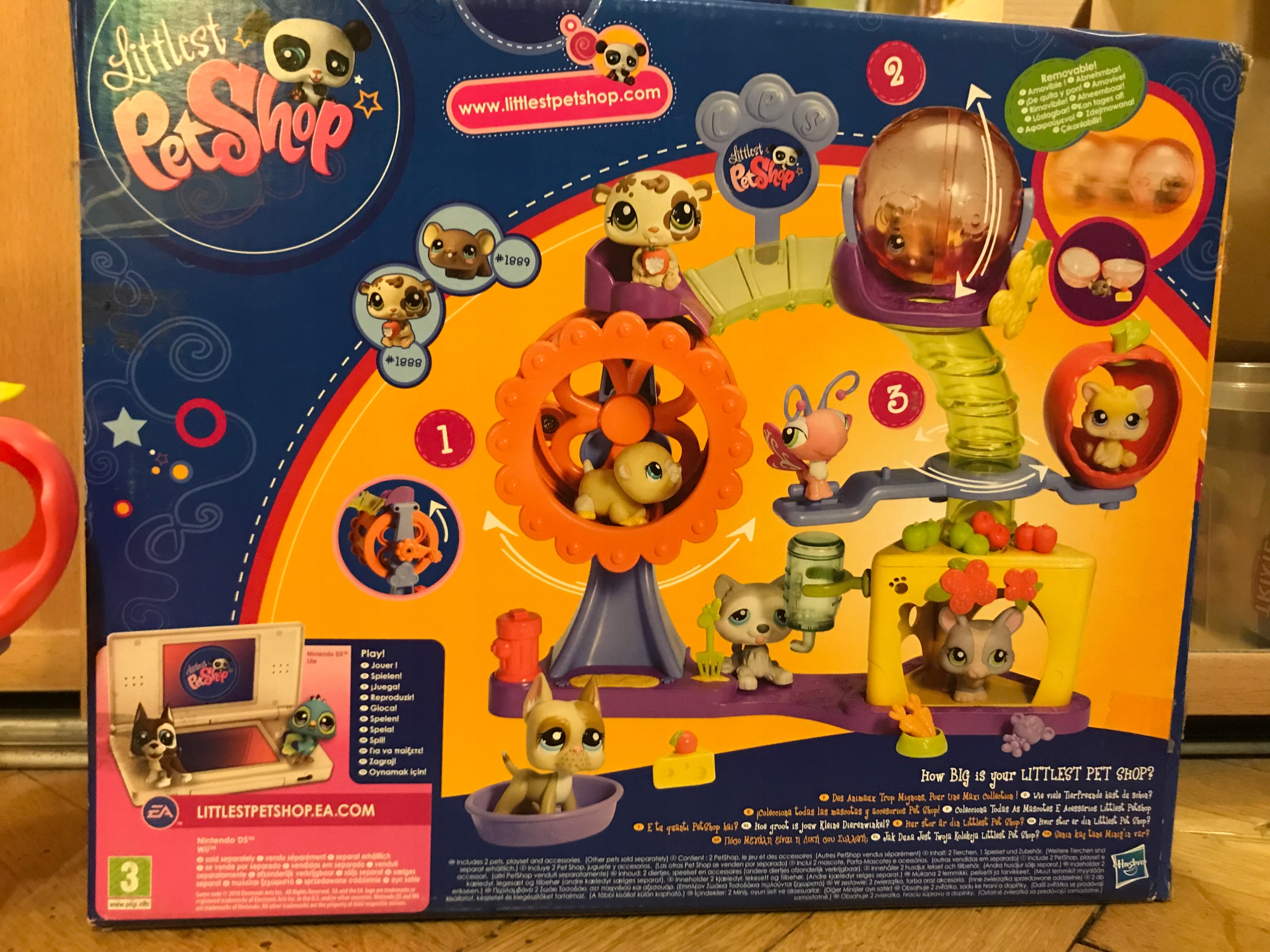 LITTLEST PET SHOP HAMSTER PLAYGROUND + DOMKI 7649228572 oficjalne