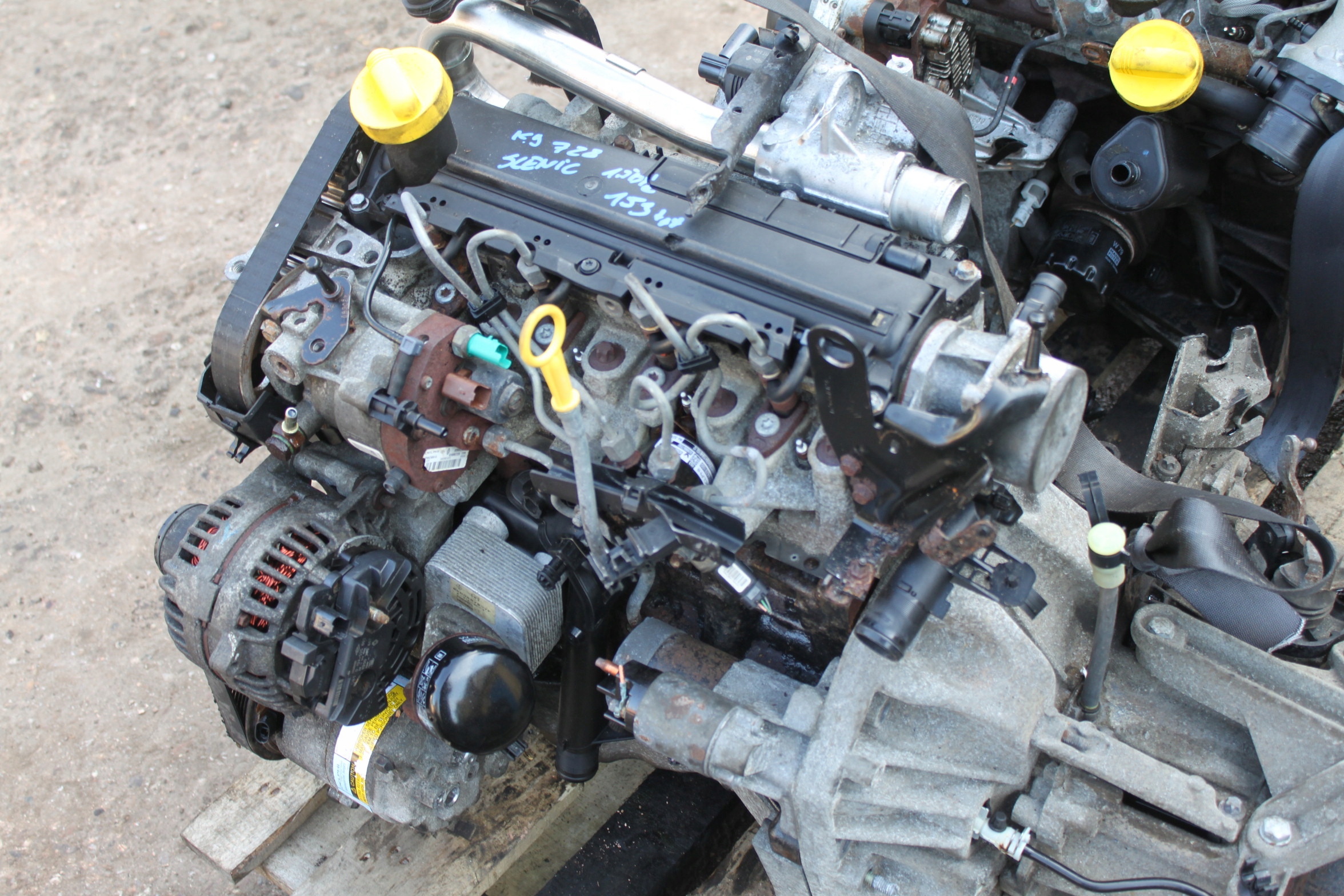 SILNIK K9K 728 1.5 DCI RENAULT SCENIC II KOMPLETNY 7620052231 oficjalne archiwum allegro