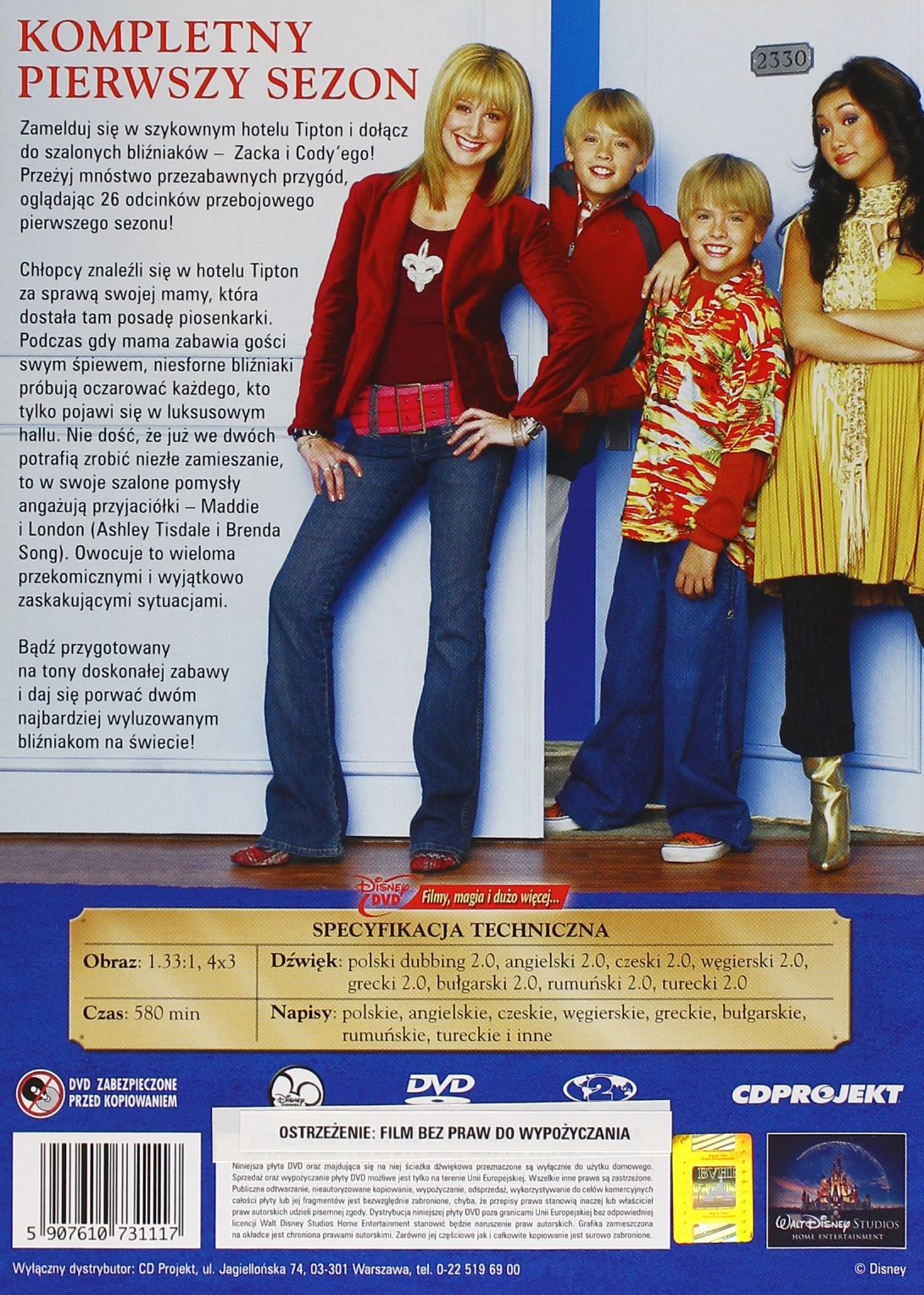 Kreskóweczki Nie Ma To Jak Hotel NIE MA TO JAK HOTEL sezon 1 polski LEKTOR [4DVD] - 6693965207