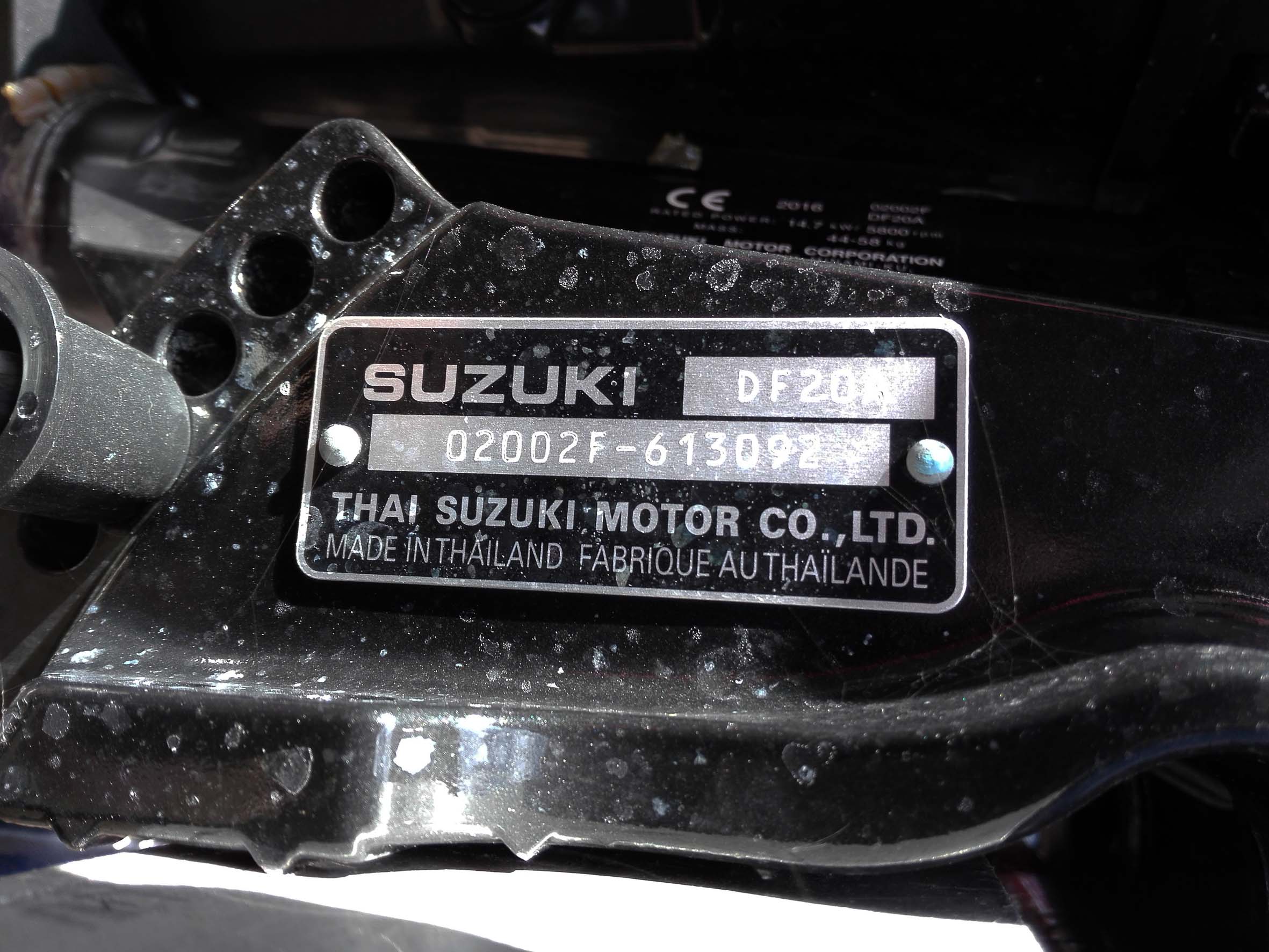 Silnik zaburtowy Suzuki DF 20AS 7228843364 oficjalne