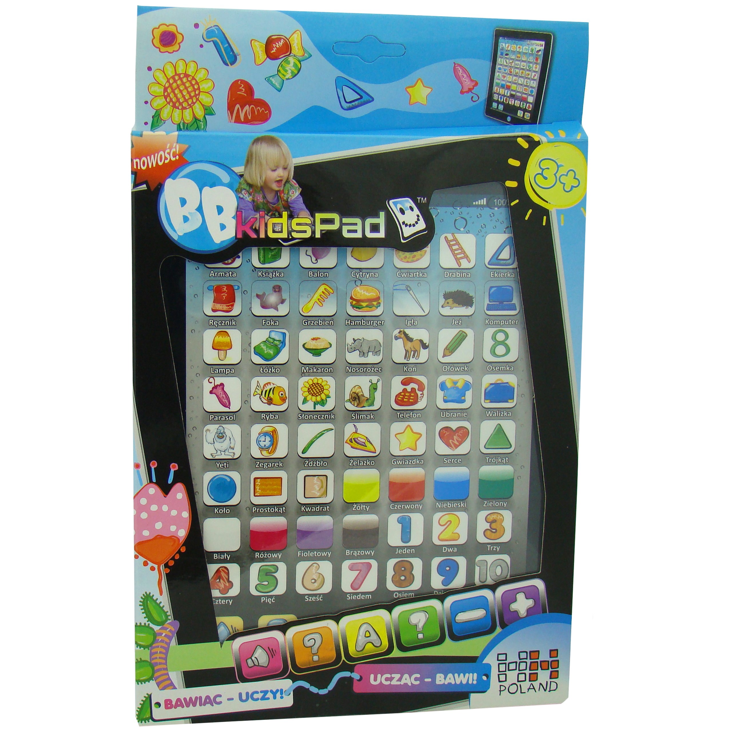 Bb Kids Pad Tablet Edukacyjny Zabawka Edukacyjna 6985381343